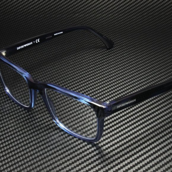 Emporio Armani Men's Blue Eyeglasses! - Picture 1 of 4